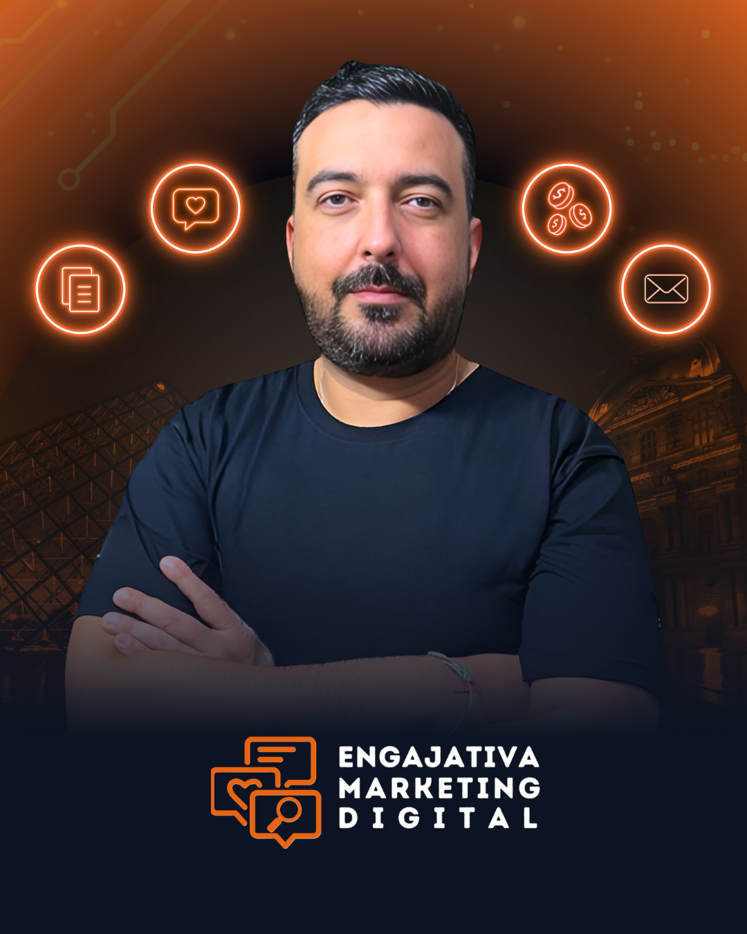 Henrique Pedregosa, fundador da Agência Digital Engajativa, especialista em Marketing para Pequenas Empresas